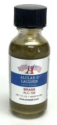 Alclad II ALC-109 Brass Lacquer Paint 1oz