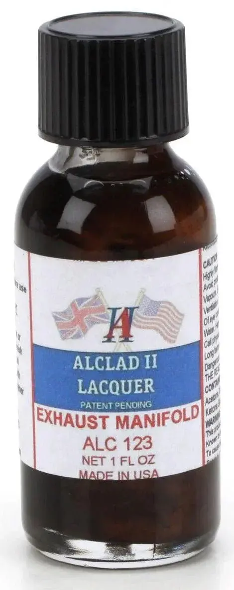 Alclad II ALC-123 Exhaust Manifold Lacquer Paint 1oz