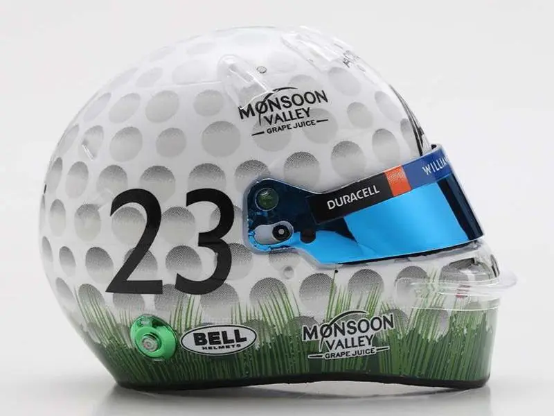 Alexander Albon F1 Miami GP 2023 Helmet 1