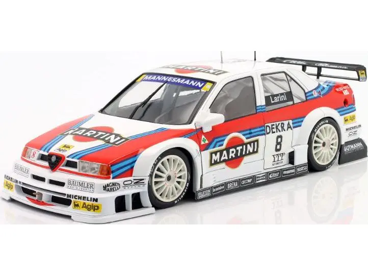 Alfa Romeo 155 V6 TI Nicola Larini #8 Martini Racing DTM/ITC 1995 1