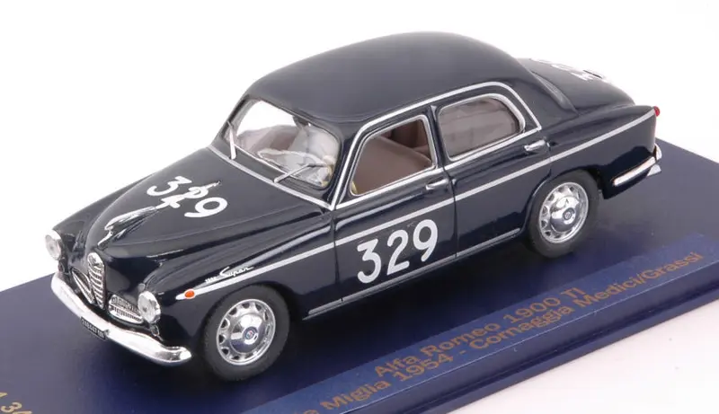 ALFA ROMEO 1900 TI N.329 MILLE MIGLIA 1954 CORNAGGIA MEDICI-GRASSI 1