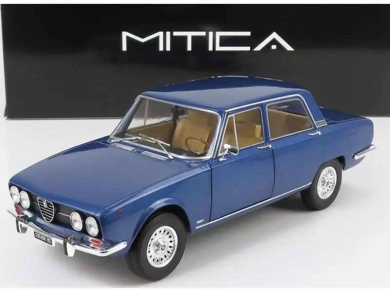 Alfa Romeo 2000 Berlina 1971 Cerchi Millerighe Wheels Blue Pervinca Metallic 1