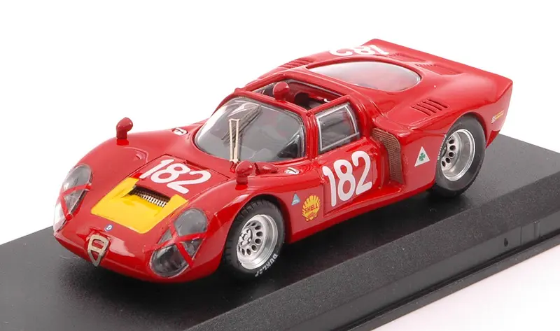 ALFA ROMEO 33.2 N.182 6th T.FLORIO 1968 G.BAGHETTI-G.BISCALDI 1