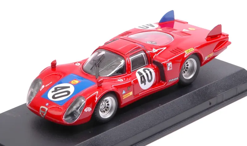 ALFA ROMEO 33.2 N.40 6th LM 1968 M.CASONI-G.BISCALDI 1