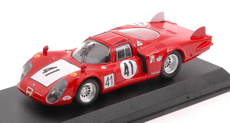 ALFA ROMEO 33.2 N.41 28th LE MANS 1968 VACCARELLA-BAGHETTI 1