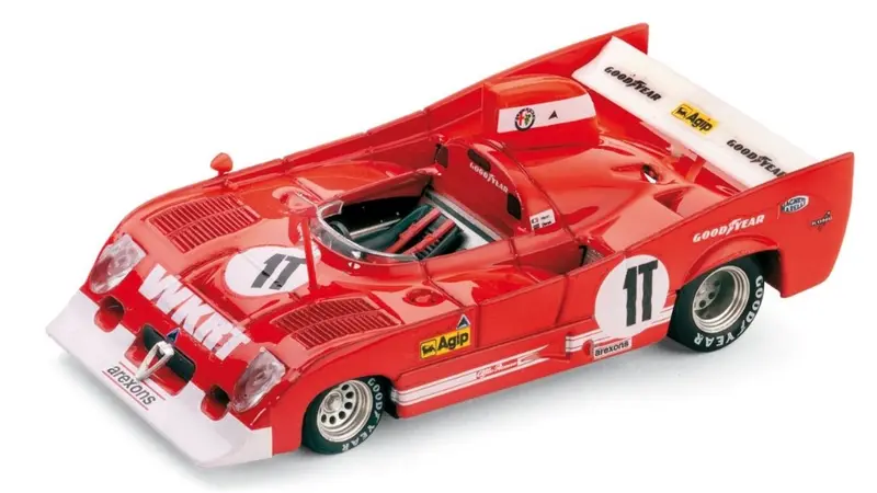 ALFA ROMEO 33TT12 N.1T TEST CAR MONZA 1975 PESCAROLO-BELL 1