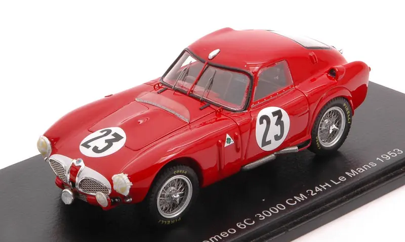 ALFA ROMEO 6C 3000 CM N.23 LM 1953 K.KLING-F.RIESS 1