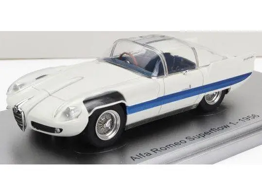 Alfa Romeo 6C 3000 Superflow I 1956 Pininfarina White / Blue 400pcs Ltd 1