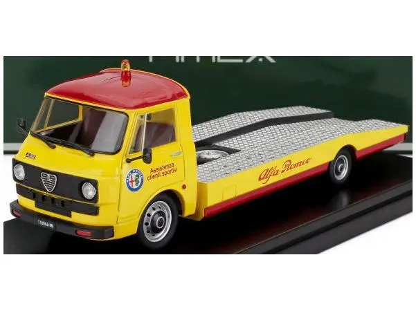 Alfa Romeo A12 (F12) Red/Yellow Carro Attrezzi Seconda Serie Tow Truck 1977 1