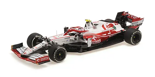 ALFA ROMEO C41 ANTONIO GIOVINAZZI FINAL RACE ABU DHABI GP 2021 - 1/43 - Minichamps