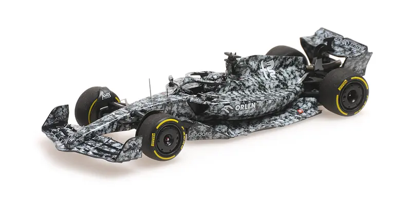 ALFA ROMEO C42 ROBERT KUBICA TESTING BARCELONA 2022 - 1/43 - Minichamps