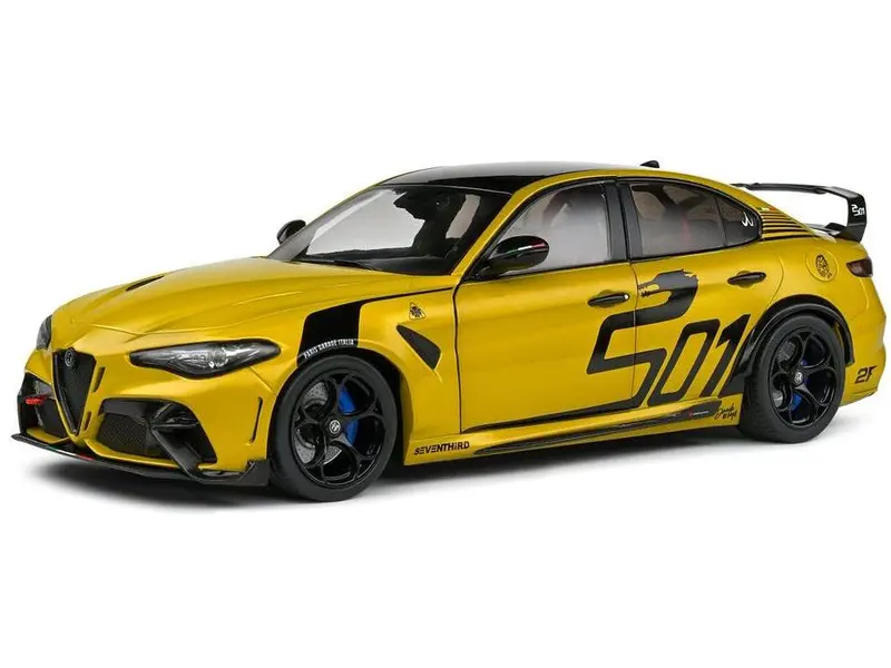 Alfa Romeo Giulia GTA 2022 Nagemaakt Yellow 1