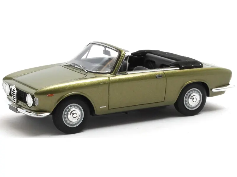 Alfa Romeo Giulia GTC Cabrio Metallic Green 1964 1