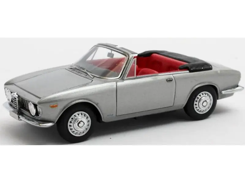 Alfa Romeo Giulia GTC Cabrio Silver 1964 1