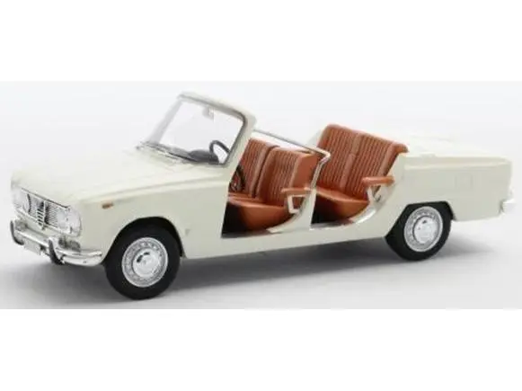 Alfa Romeo Giulia Torpedo Colli Open White 1965 1