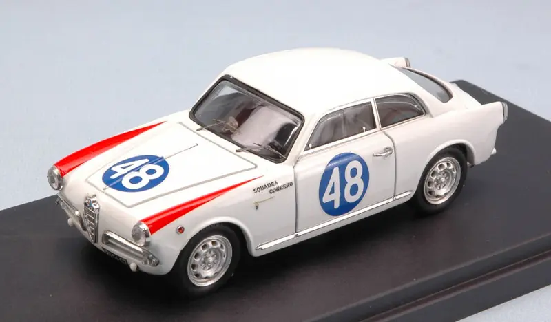 ALFA ROMEO GIULIETTA 1mo T N.48 20th TARGA FLORIO 1960 COCO-SABBIA 1