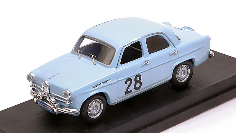 ALFA ROMEO GIULIETTA N.28 1st CLASS T.D.FRANCE 1958 HEBERT-CONSTEN 1