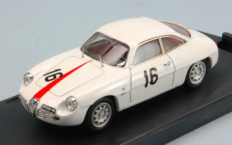 ALFA ROMEO GIULIETTA SZ N.16 4th COPPA FISA MONZA 1960 "KIM" 1