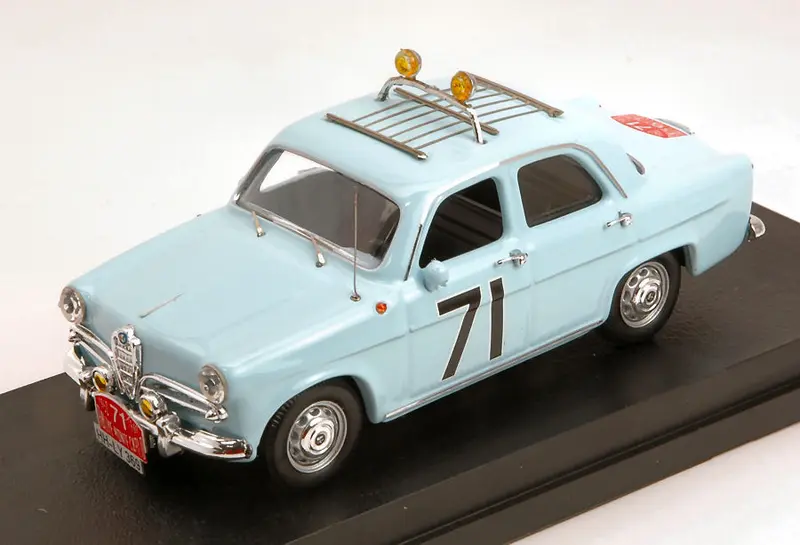 ALFA ROMEO GIULIETTA TI N.71 R.MONTE CARLO 1960 LOFFLER-JOHANSSON 1