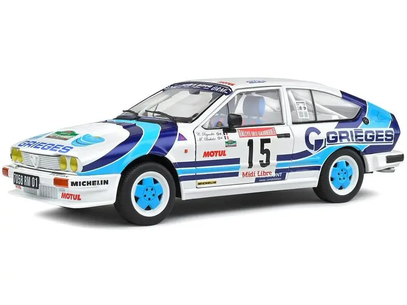 Alfa Romeo GTV6 C Rigollet/M Bathelot Tour de Corse 1986 1