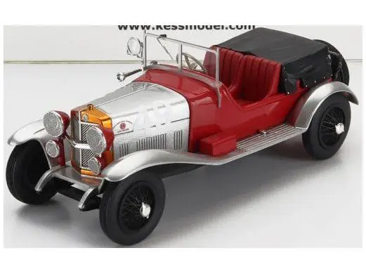 Alfa Romeo RL Super Sport Red/Silver/Black #49 7th Mille Miglia 1927 Mercanti/Sozzi 1