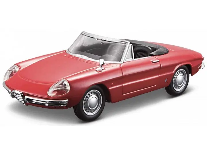 Alfa Romeo Spyder 1966 red 1