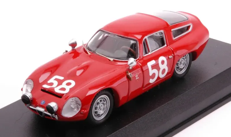 ALFA ROMEO TZ 1 N.58 TARGA FLORIO 1964 BUSSINELLO-TODARO 1