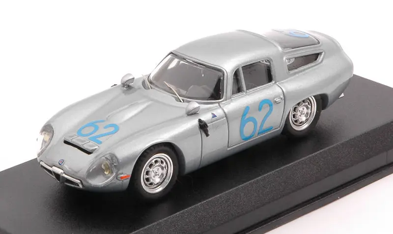 ALFA ROMEO TZ 1 N.62 17th TARGA FLORIO 1964 A.NICODEMI-F.LESSONA 1