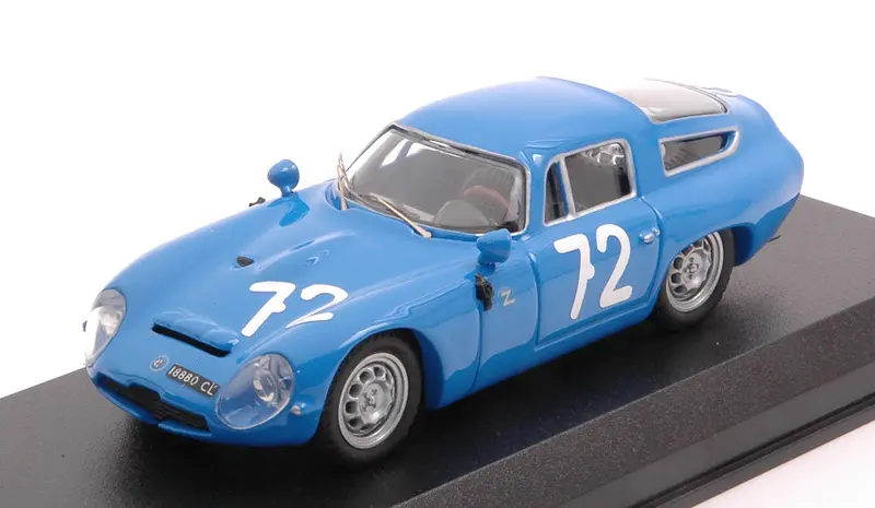 ALFA ROMEO TZ1 N.72 TARGA FLORIO 1965 PANEPINTO-PARLA 1