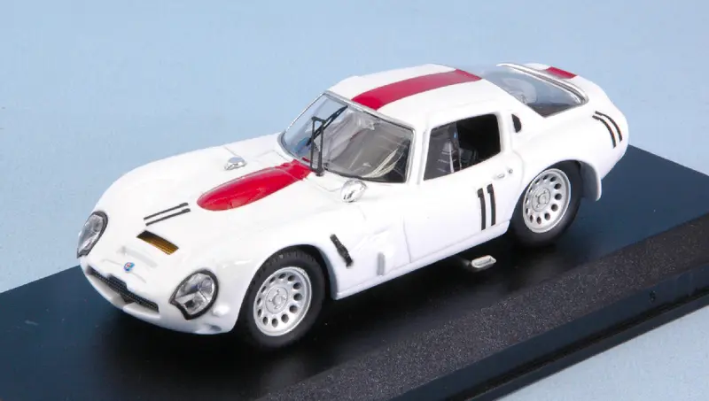 ALFA ROMEO TZ2 N.11 WARWICK FARM 1968 M.BRUNNINGHAUSEN 1
