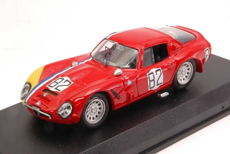 ALFA ROMEO TZ2 N.82 15th 1000 KM NURBURGRING 1967 TROSCH-PILETTE 1