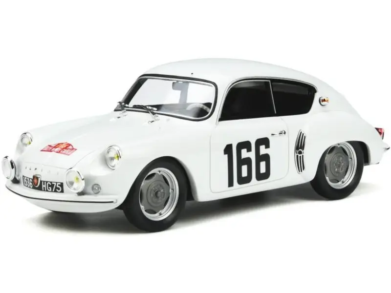 Alpine A106 #166 Rallye Monte Carlo 1960 1