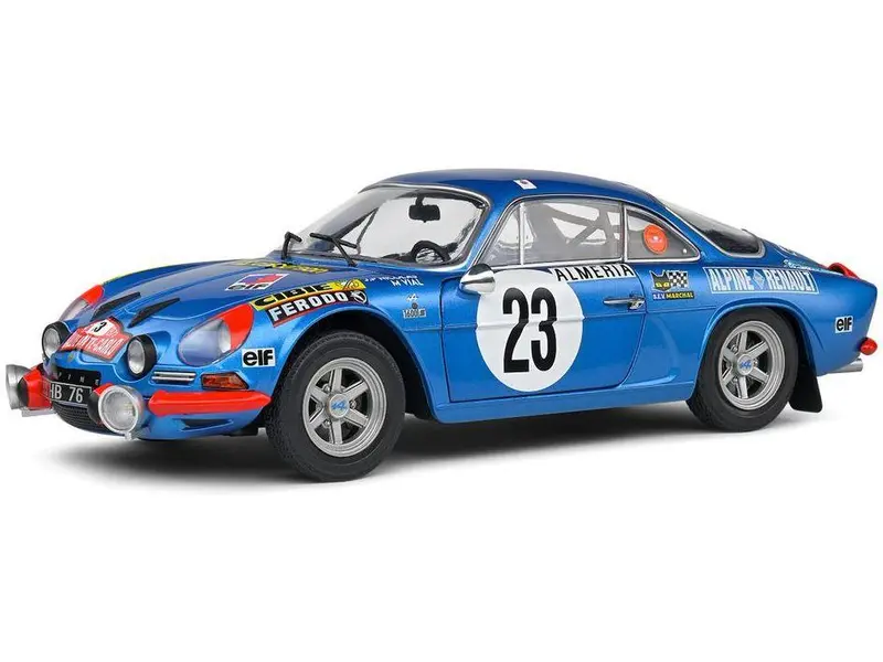 Alpine A110 1600S #23 Nicolas Vial Rallye Monte Carlo 1972 1