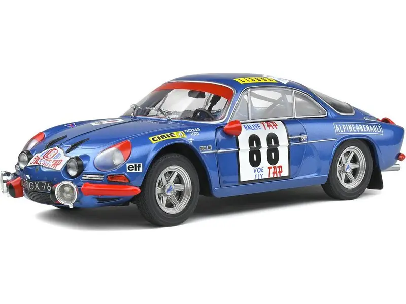 Alpine A110 1600S #88 Rallye Du Portugal 1971 1