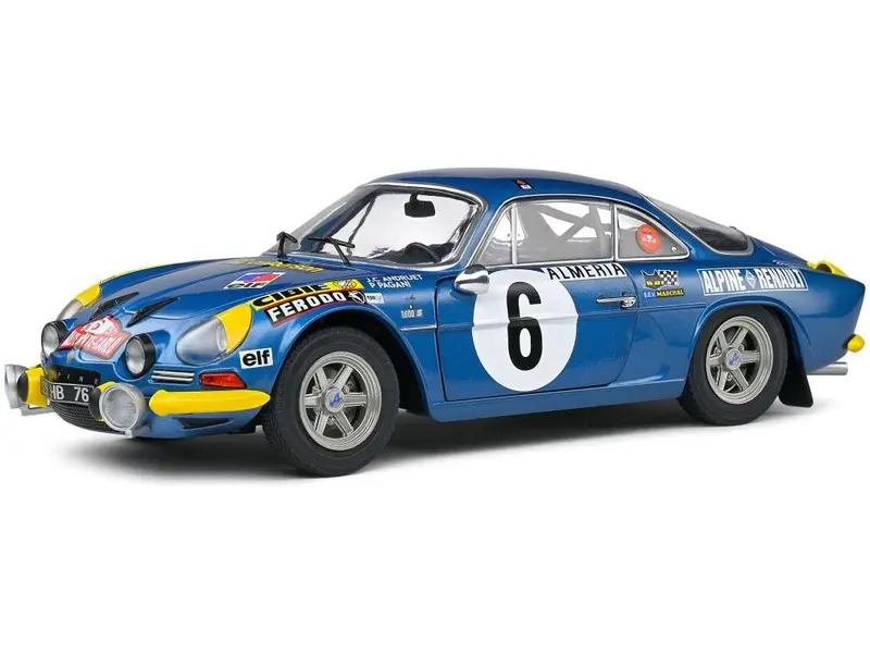Alpine A110 1600S Rallye Monte Carlo 1972 1
