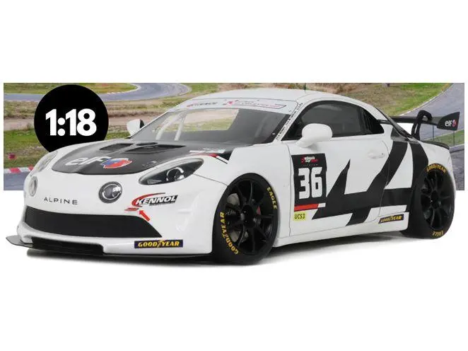 Alpine A110 GT4 + White Ultimate GT Endurance Cup 2024 1