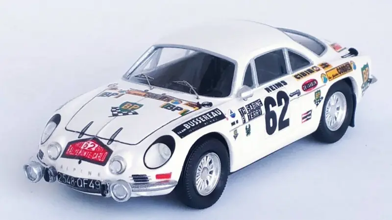 ALPINE A110 RALLY MONTE CARLO 1973 SABINE/TERRY 1