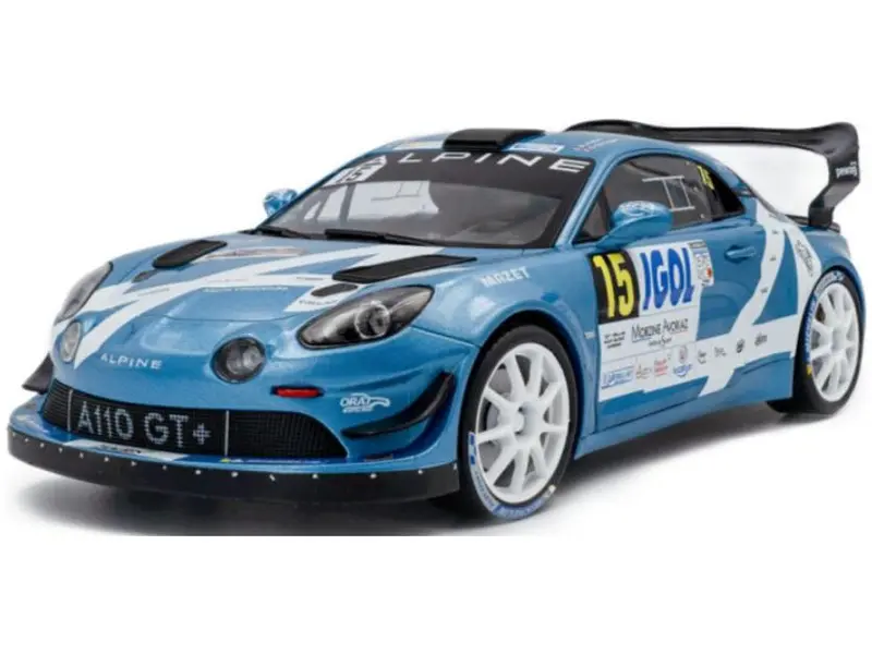 Alpine A110 RGT+ #15  R.Astier/D.Giraudet Rallye Du Mont Blanc 2024 1