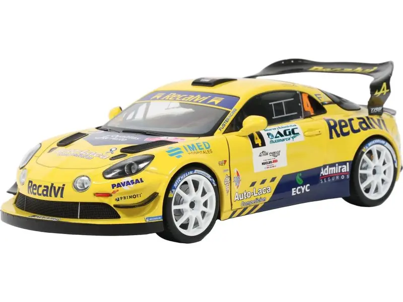 Alpine A110 RGT+ #4 Rallye Du Mont Blanc 2025 Fuster/Fuentes 1