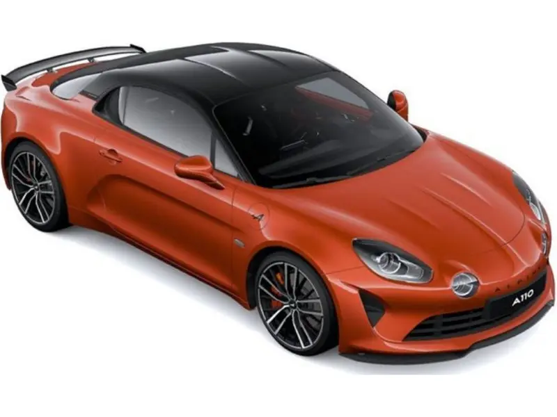 Alpine A110 S Pack Aero 2022 Fire Orange 1