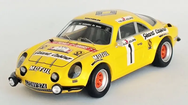 ALPINE A110 TOUR DE LA REUNION 1979 BEGUIN/OZOUX 1