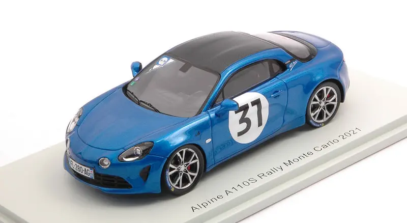 ALPINE A110S N.31 RALLY MONTE CARLO 2021 ESTEBAN OCON 1