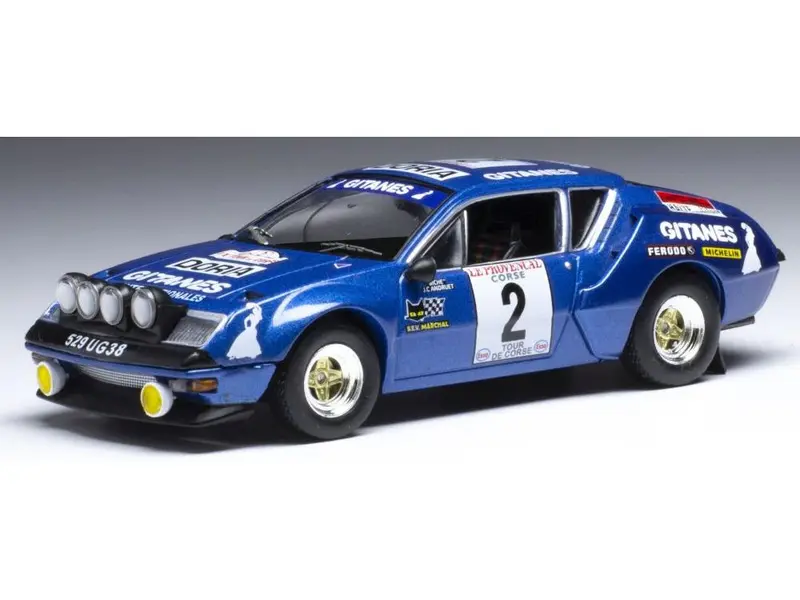 Alpine A310 #2 Gitanes Tour de Corse 1976 J-C.Andruet/Biche 1