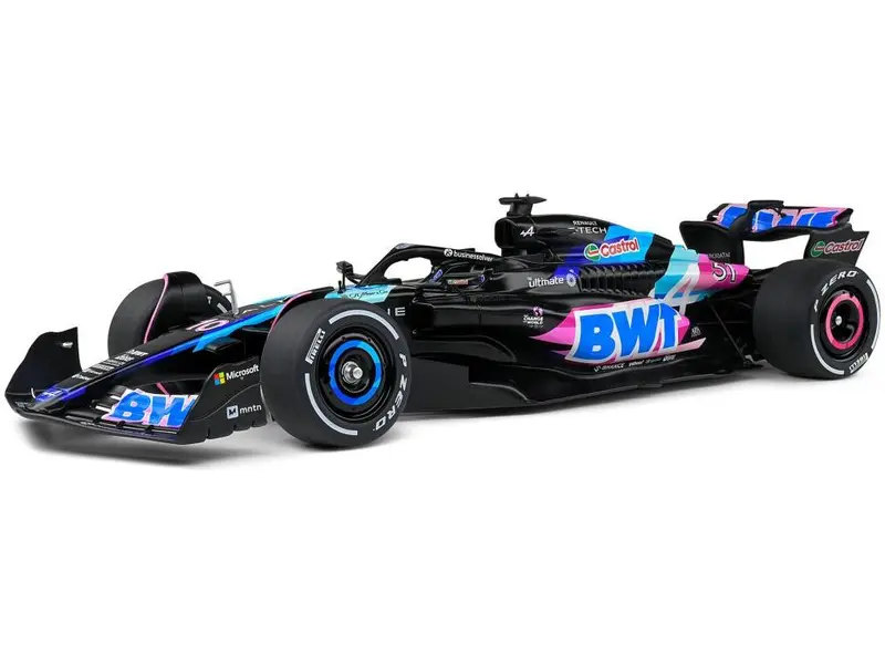Alpine A524 Presentation Blue Esteban Ocon 2024 1