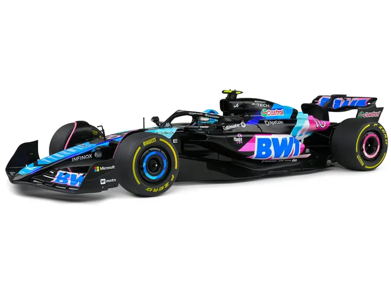 Alpine F1 Team A524 Blue Pierre Gasly F1 Monaco GP 2024 1