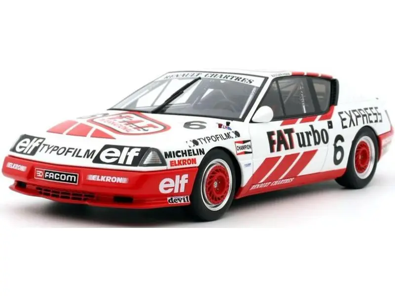 Alpine GTA Europa Cup White J.Gouhier 1987 1