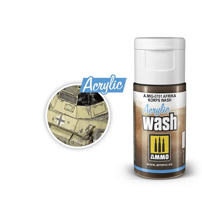 Ammo Afrika Korps Wash Acrylic