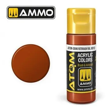 Ammo Atom Color Rotbraun