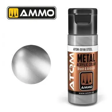 Ammo Atom Metallic Steel
