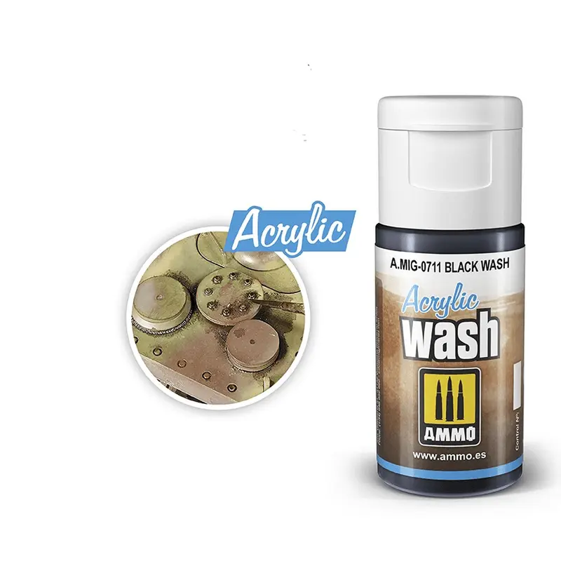 Ammo Black Wash Acrylic